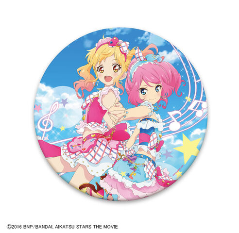 劇場版アイカツスターズ！　デカ缶バッジ　ゆめ＆ローラの商品詳細