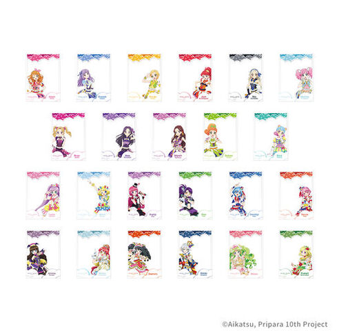 アイカツ！×プリパラ　クリアフレーム（全23種/ランダム1個入り）の商品詳細