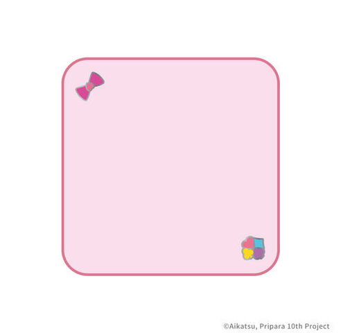 アイカツ！×プリパラ　刺繍タオルハンカチの商品詳細