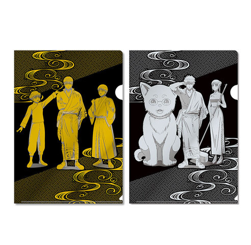 銀魂オンシアター2D 金魂篇　箔押しA4クリアファイルセット（2枚入り）の商品詳細