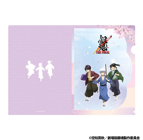 銀魂 THE FINAL 描き下ろしイラストクリアファイルの商品詳細