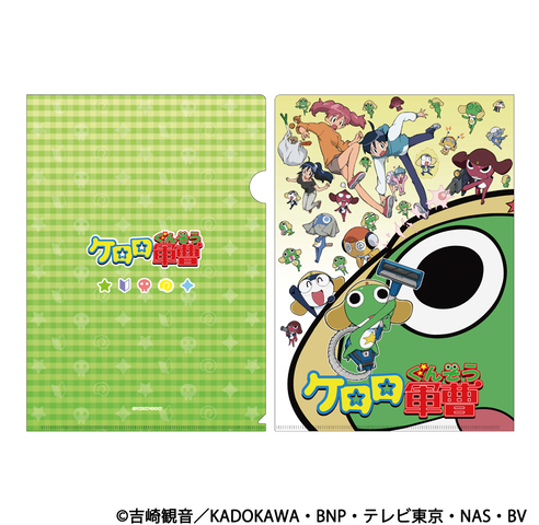 ケロロ軍曹　キービジュアルクリアファイル（1stシーズン）の商品詳細