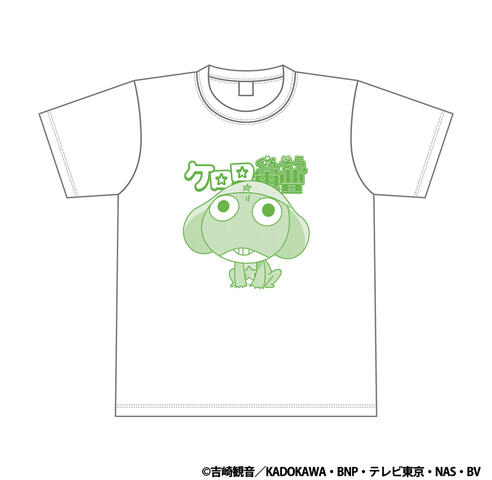 ケロロ軍曹　ガッツ！！Tシャツ ホワイトver.の商品詳細