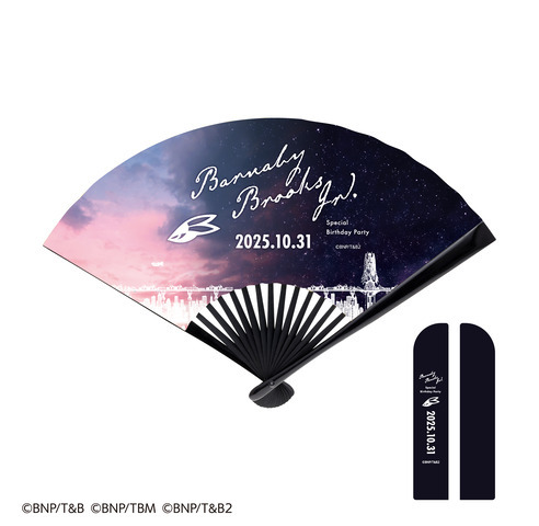 BARNABY Special Birthday Party 2025　扇子の商品詳細
