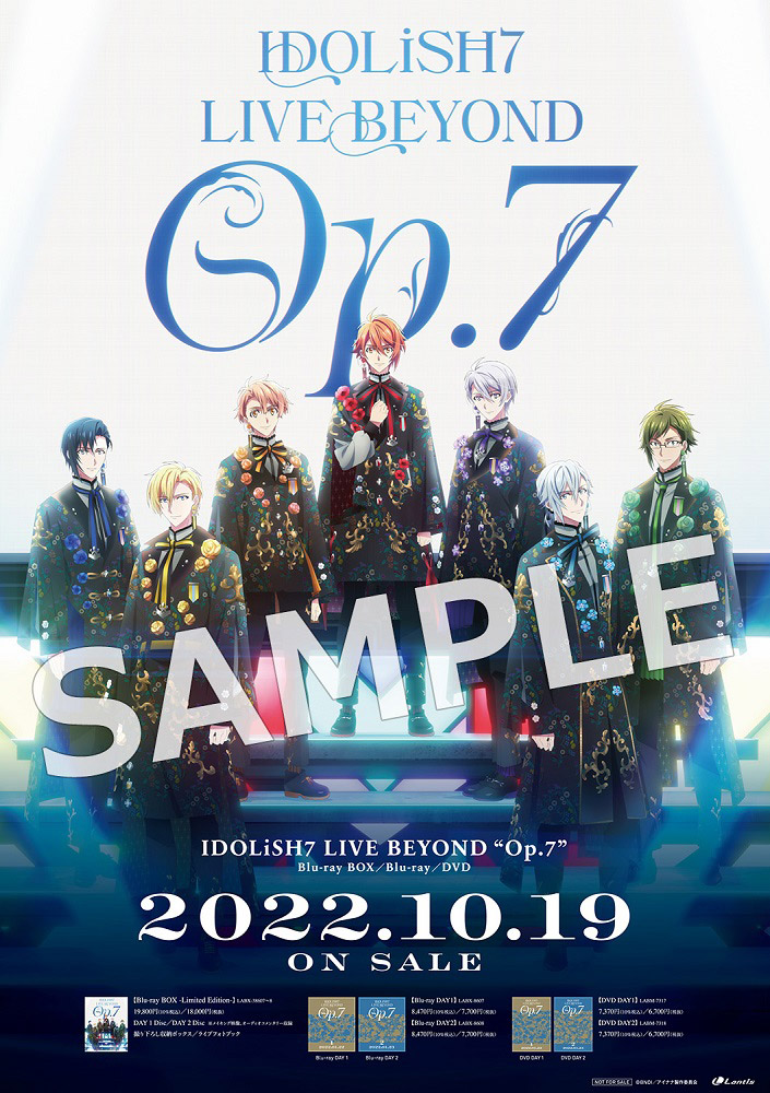 IDOLiSH7 LIVE BEYOND Op.7 【DVD DAY 1】(品)-