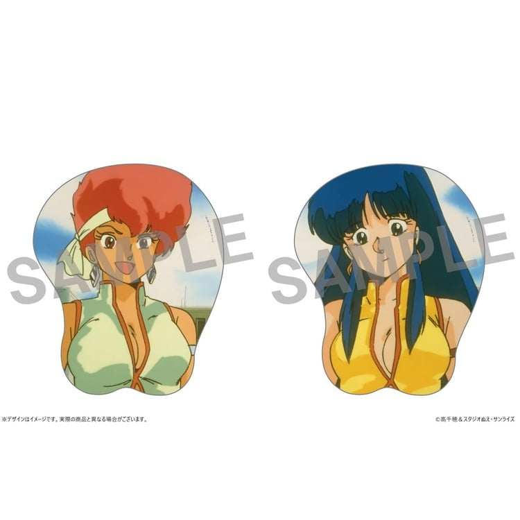 『ダーティペア』 立体マウスパッド（全2種）見本画像1