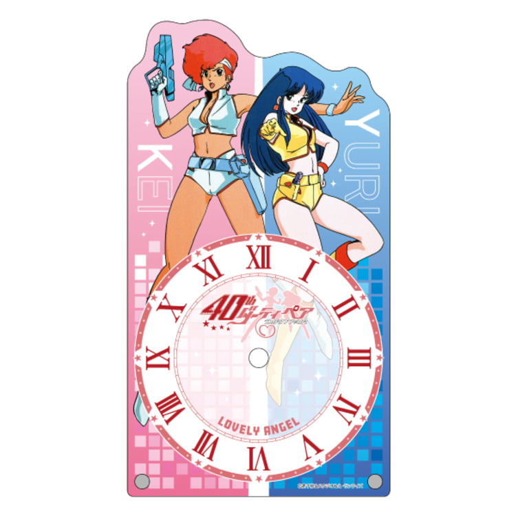 『ダーティペア』 アクリルクロック見本画像2