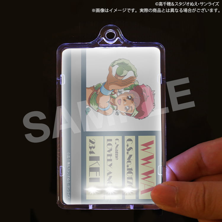 TVアニメ『ダーティペア』40周年記念展　PIICA(R)　WWWA ライセンスカード見本画像5