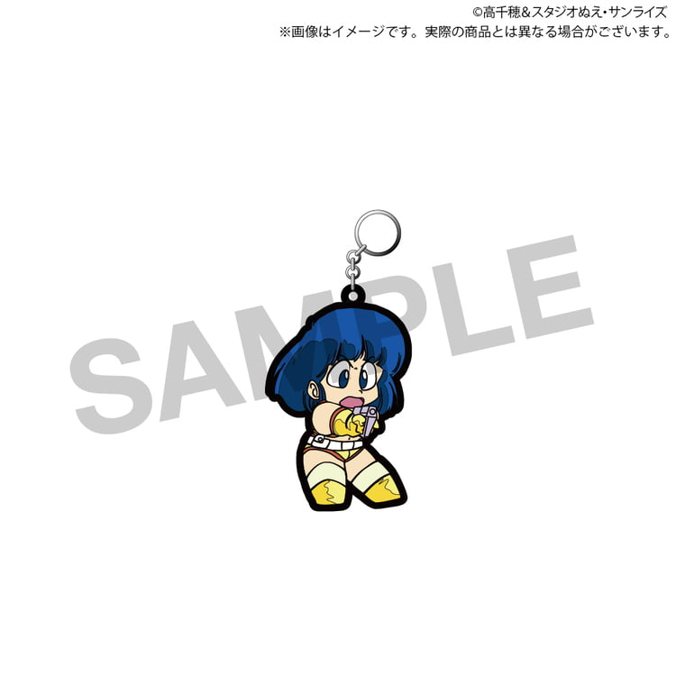 TVアニメ『ダーティペア』40周年記念展　半立体ラバーストラップ（全2種）見本画像2