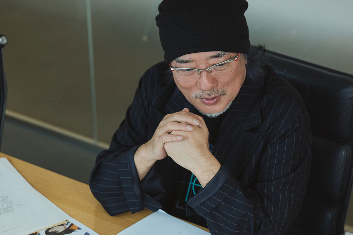 インタビューコーナー出渕監督画像03