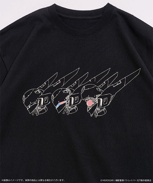 PATLABOR EZY*417　TSH　AV-X0 零式グラフィック　黒の見本画像