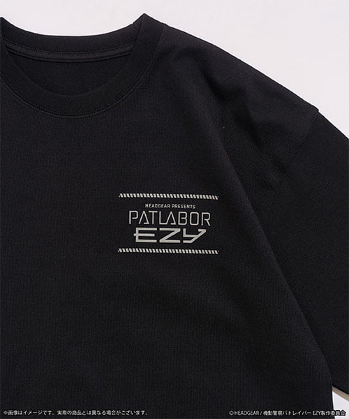 PATLABOR EZY*417　TSH　AV-98Plus イングラム 1号機グラフィック　黒の見本画像