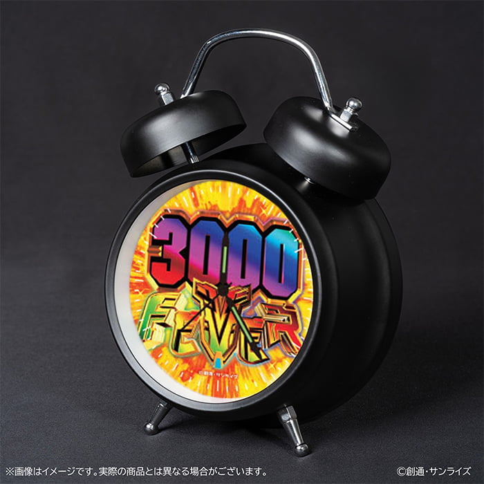機動戦士ガンダムUC3000FEVER目覚まし時計【フィーバー 機動戦士ガンダムユニコーンver.】の見本画像