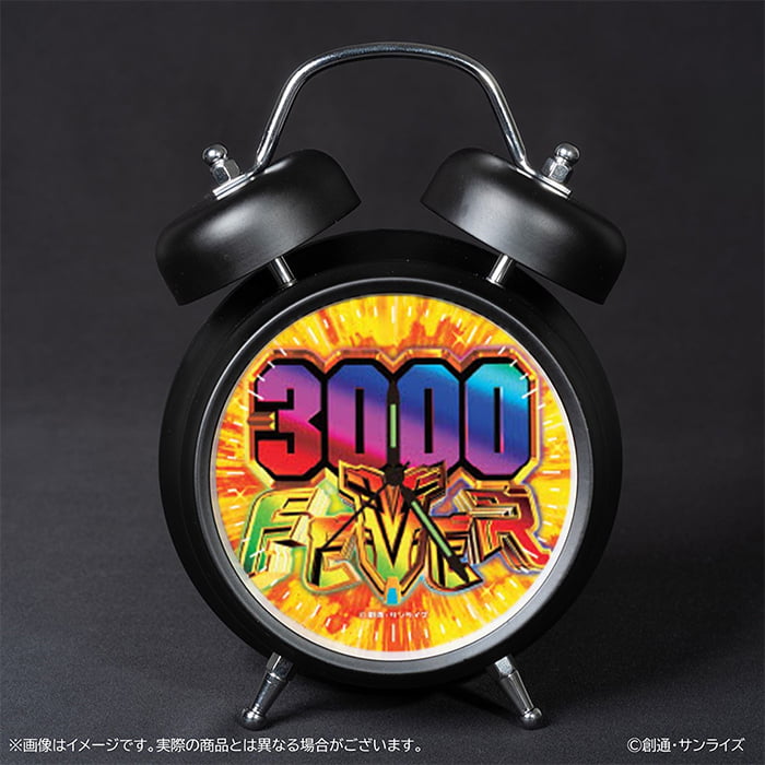 機動戦士ガンダムUC3000FEVER目覚まし時計【フィーバー 機動戦士ガンダムユニコーンver.】の見本画像