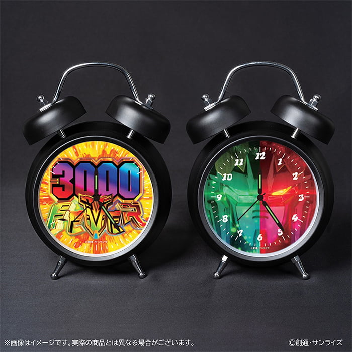 機動戦士ガンダムUC3000FEVER目覚まし時計【フィーバー 機動戦士ガンダムユニコーンver.】の見本画像