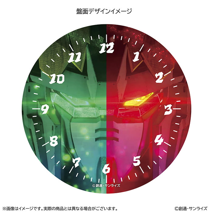 機動戦士ガンダムUC 3000FEVER目覚まし時計　【フィーバー 機動戦士ガンダムユニコーン 再来 -白き一角獣と黒き獅子-ver.】の見本画像