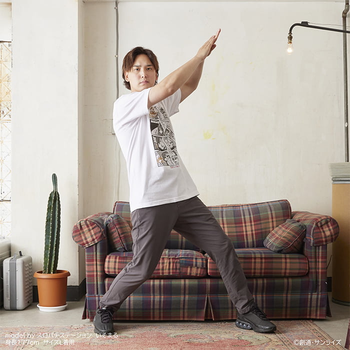 機動戦士ガンダムUC　Ｔシャツ【大川ぶくぶさんの俺の考えたパチンコユニコーンガンダム】の見本画像