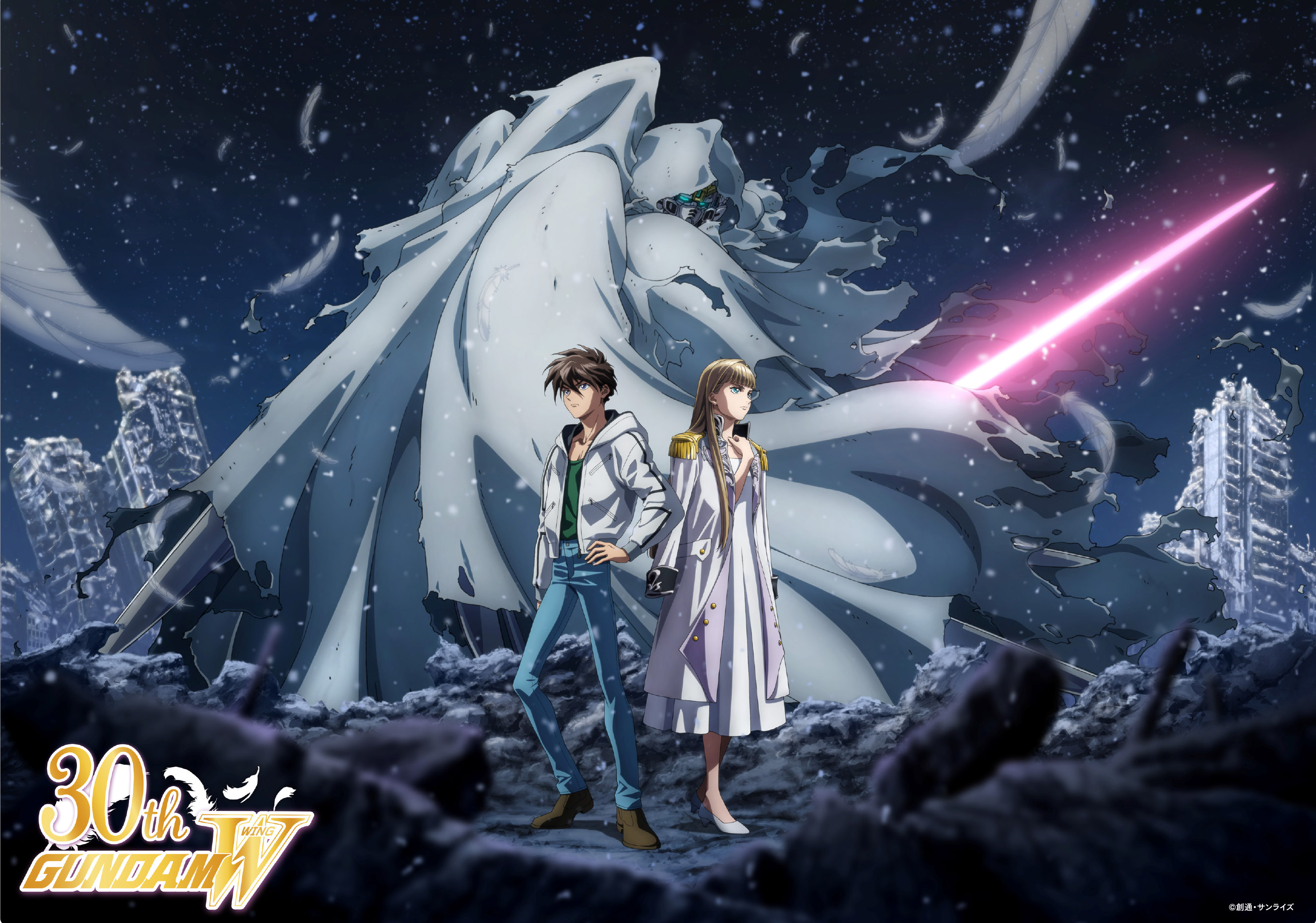 新機動戦記ガンダムＷ キービジュアル