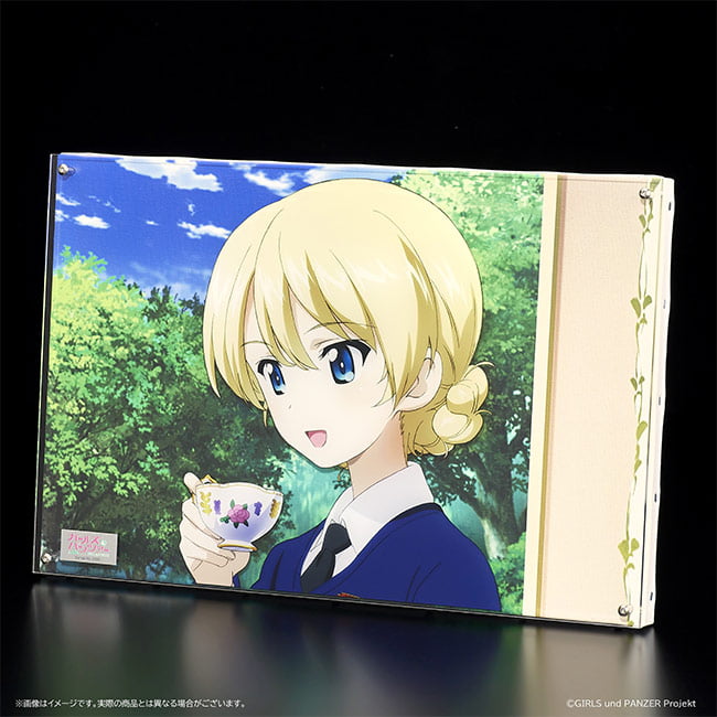 P6サイズ レイヤードグラフ®<small><br>【月刊戦車道 増刊 第3号 聖グロリアーナ女学院×黒森峰女学園への道】</small>の見本画像