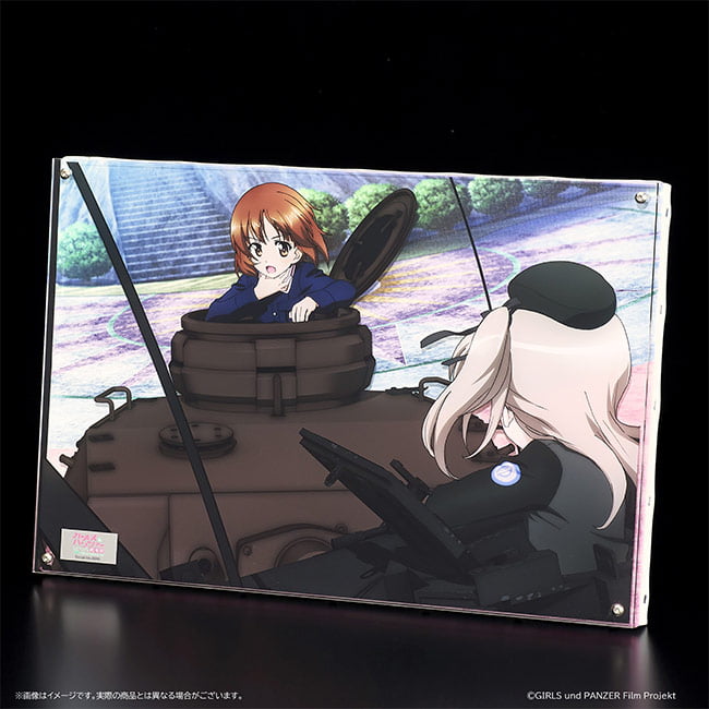 P6サイズ レイヤードグラフ®<small><br>【月刊戦車道 特別号2 大洗女子学園VS大学選抜チーム】</small>の見本画像