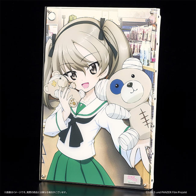 P6サイズ レイヤードグラフ®<small><br>【劇場版10周年記念イラスト ~Oarai Memories~ 島田愛里寿】</small>の見本画像