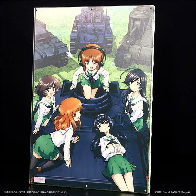 M20サイズ レイヤードグラフ®<small><br>【ガールズ&パンツァー キービジュアル】</small>の見本画像