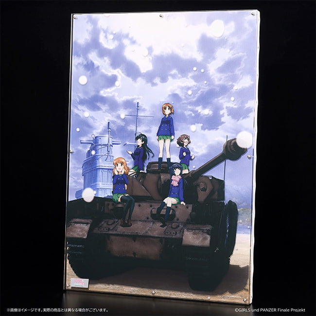 M20サイズ レイヤードグラフ®<small><br>【ガールズ&パンツァー 最終章 ティザービジュアル】</small>の見本画像