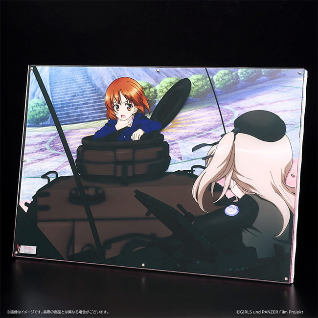 M20サイズ レイヤードグラフ®<small><br>【月刊戦車道 特別号2 大洗女子学園VS大学選抜チーム】</small>の見本画像