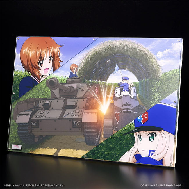 M20サイズ レイヤードグラフ®<small><br>【月刊戦車道 大特集号1 大洗女子学園 VS BC自由学園】</small>の見本画像