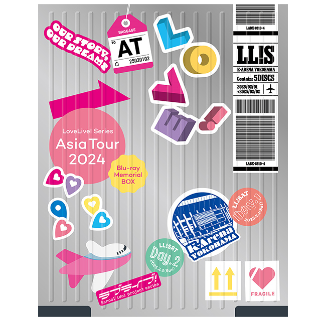 LoveLive! Series Asia Tour 2024 ～みんなで叶える物語～ Blu-ray Memorial BOXの商品画像
