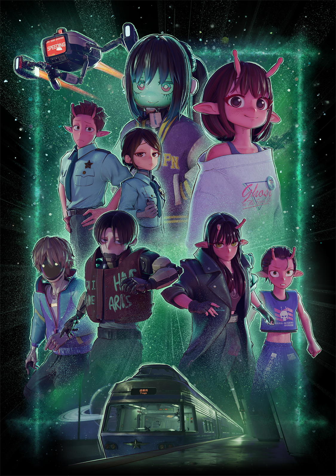 『ミルキー☆サブウェイ』キービジュアル