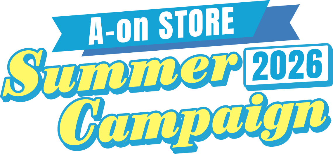 A-on STOREサマーキャンペーン2026 イベントロゴ