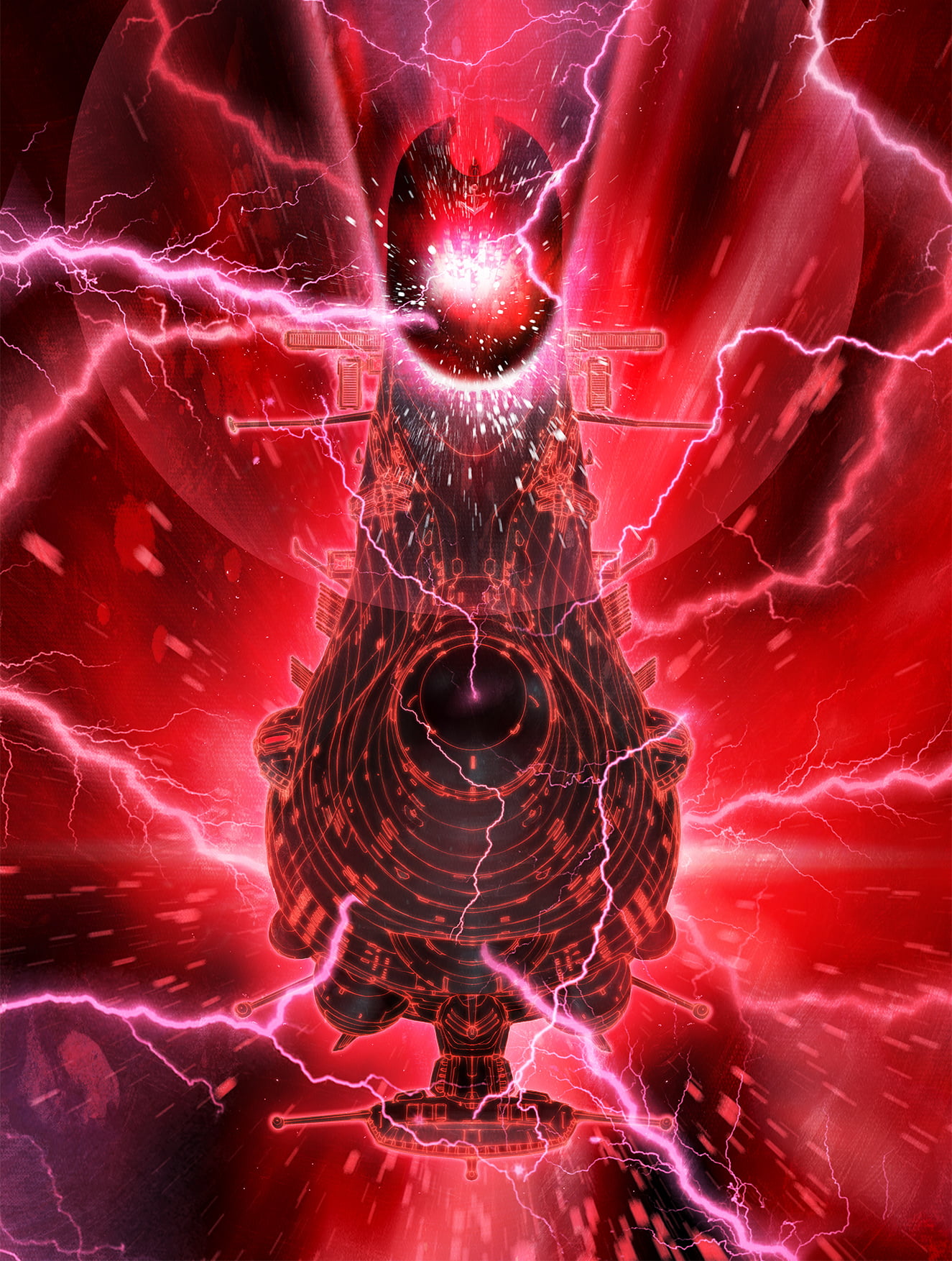 『ヤマトよ永遠に REBEL3199』第六章「碧い迷宮」 キービジュアル