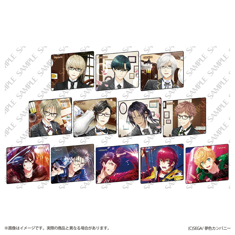 >「夢色キャスト」リズムゲーム風アクリルピースパズルAの見本画像1