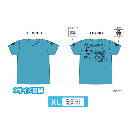 バンダイ　ガルパン　ガールズ＆パンツァー　走るデフォルメシリーズ　Tシャツ　XL BCTJ-3706_1.jpg