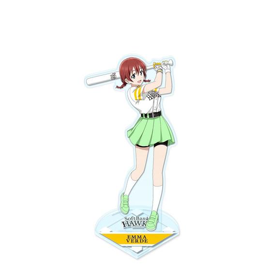虹ヶ咲学　福岡ソフトバンクホークス アクリルスタンド 全13種 ラブライブ！虹ヶ咲学園スクールアイドル同好会 福岡