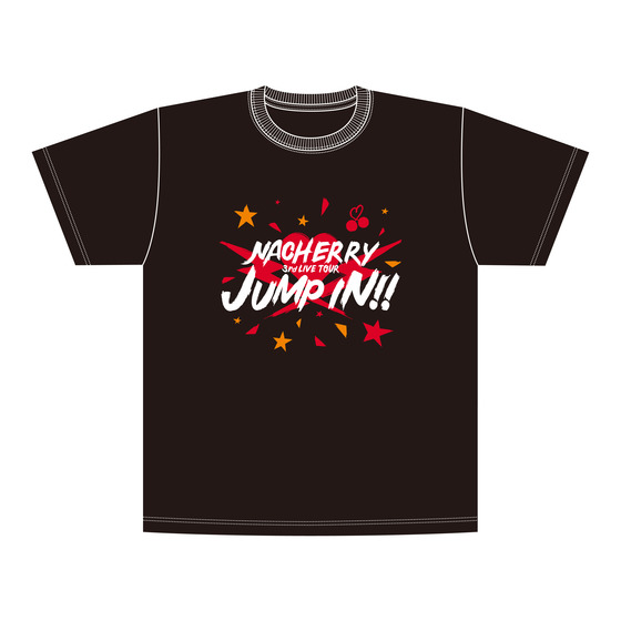 NACHERRY 3rd LIVE TOUR JUMP IN!! ツアーTシャツ（全4サイズ