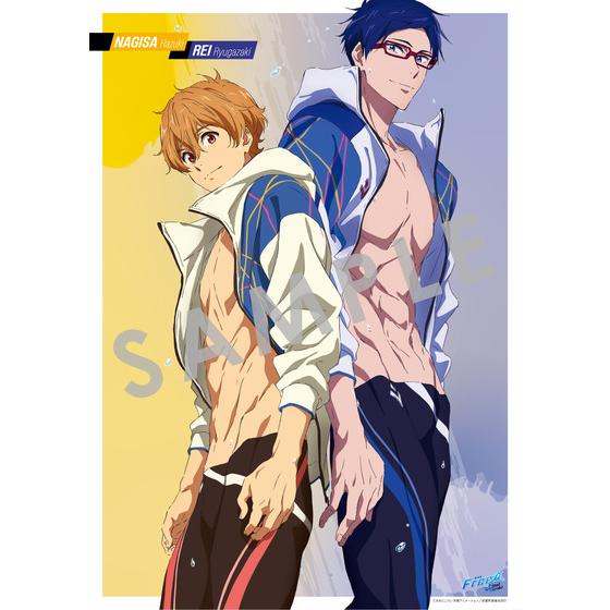 Free! CD Jacket Illustration Series ファブリックポスター（全9種