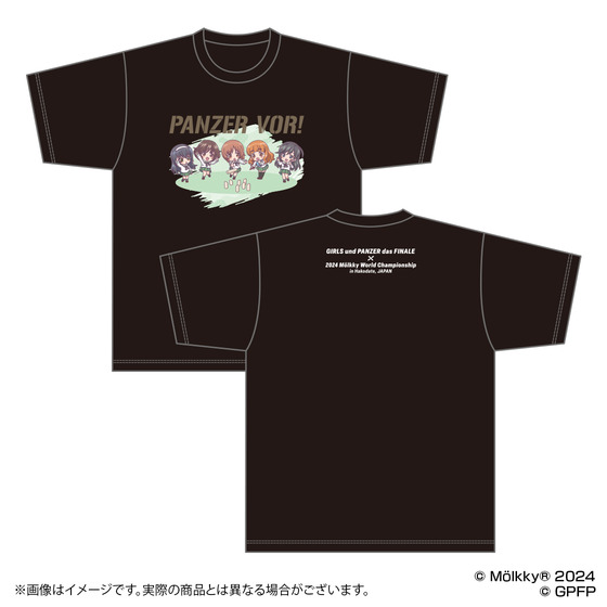 ガールズ＆パンツァー 最終章 ガルパン×モルック Tシャツ(3サイズ