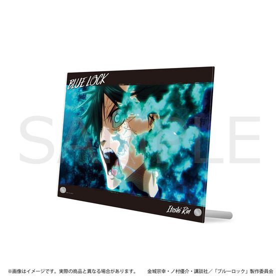 ユウキ　アクリルプレート ブルーロック 日本フットボール連合 商品販売部 OPビジュアル