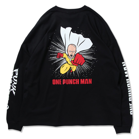 PDSxワンパンマン］サイタマ BIG ロン TEE（全2色/4サイズ） | A