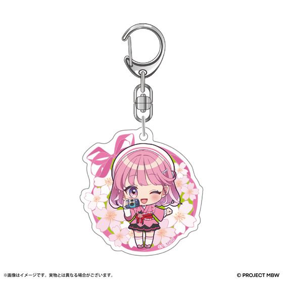5つセット 前橋ウィッチーズ アクリルキーホルダー アクキー ミニキャラ 前橋ウィッチーズ ミニキャラアクリルキーホルダー(全6種) | A