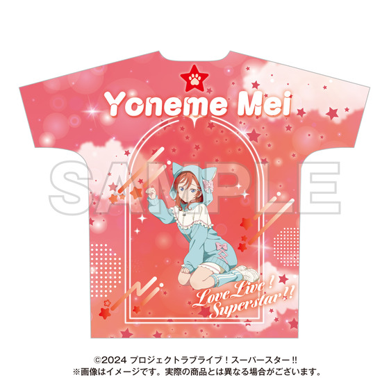描き下ろし 鬼塚 冬毬 フルグラフィックTシャツ ロリータ