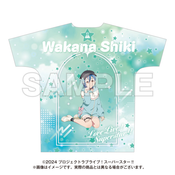 ラブライブ　スーパースター　ゆめかわガーリー　2025 フルグラTシャツ　葉月恋 葉月 恋 エモーショナルTシャツ [ラブライブ！スーパースター