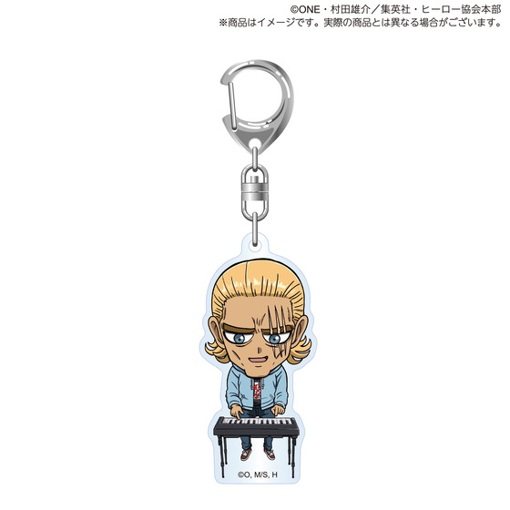 ワンパンマン パラレル学園祭 アクリルキーホルダーセット アニメ10周年記念「ワンパンマン マジ音楽祭」 マジ付け！音楽祭
