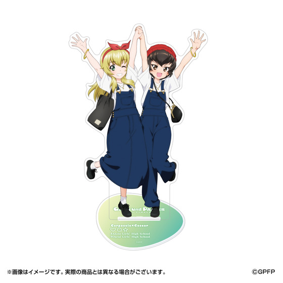 ガールズ&パンツァー 最終章 ビッグアクリルスタンド(全6種) 【事前 ガールズ&パンツァー 最終章 ビッグアクリルスタンド(全6種) 【事前