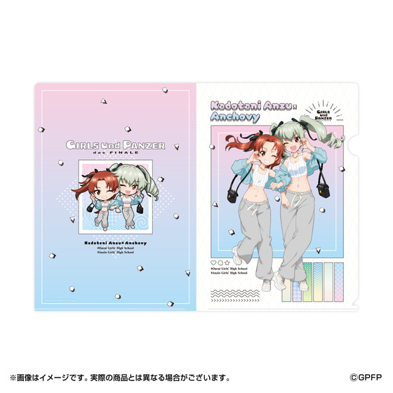 ガールズパンツァー　クリアファイル　期間限定値下げ ガールズパンツァー クリアファイル 期間限定値下げ