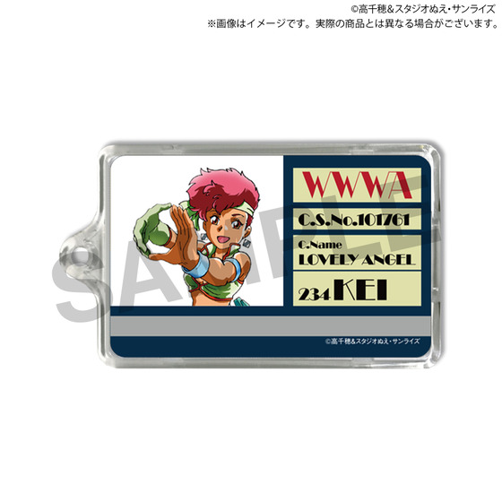 TVアニメ『ダーティペア』40周年記念展 PIICA(R)WWWA ライセンスカード