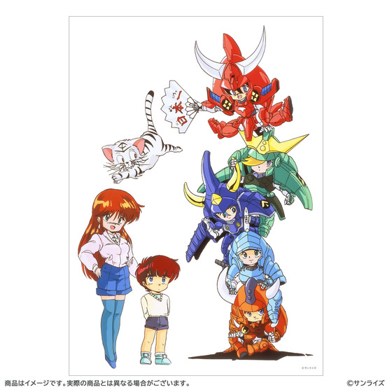 鎧伝サムライトルーパー アートプリント（全3種） 【『鎧伝サムライ