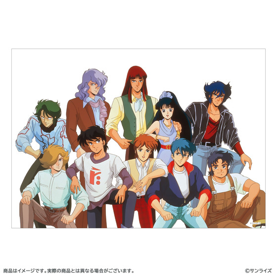 鎧伝サムライトルーパー アートプリント（全3種） 【『鎧伝サムライ